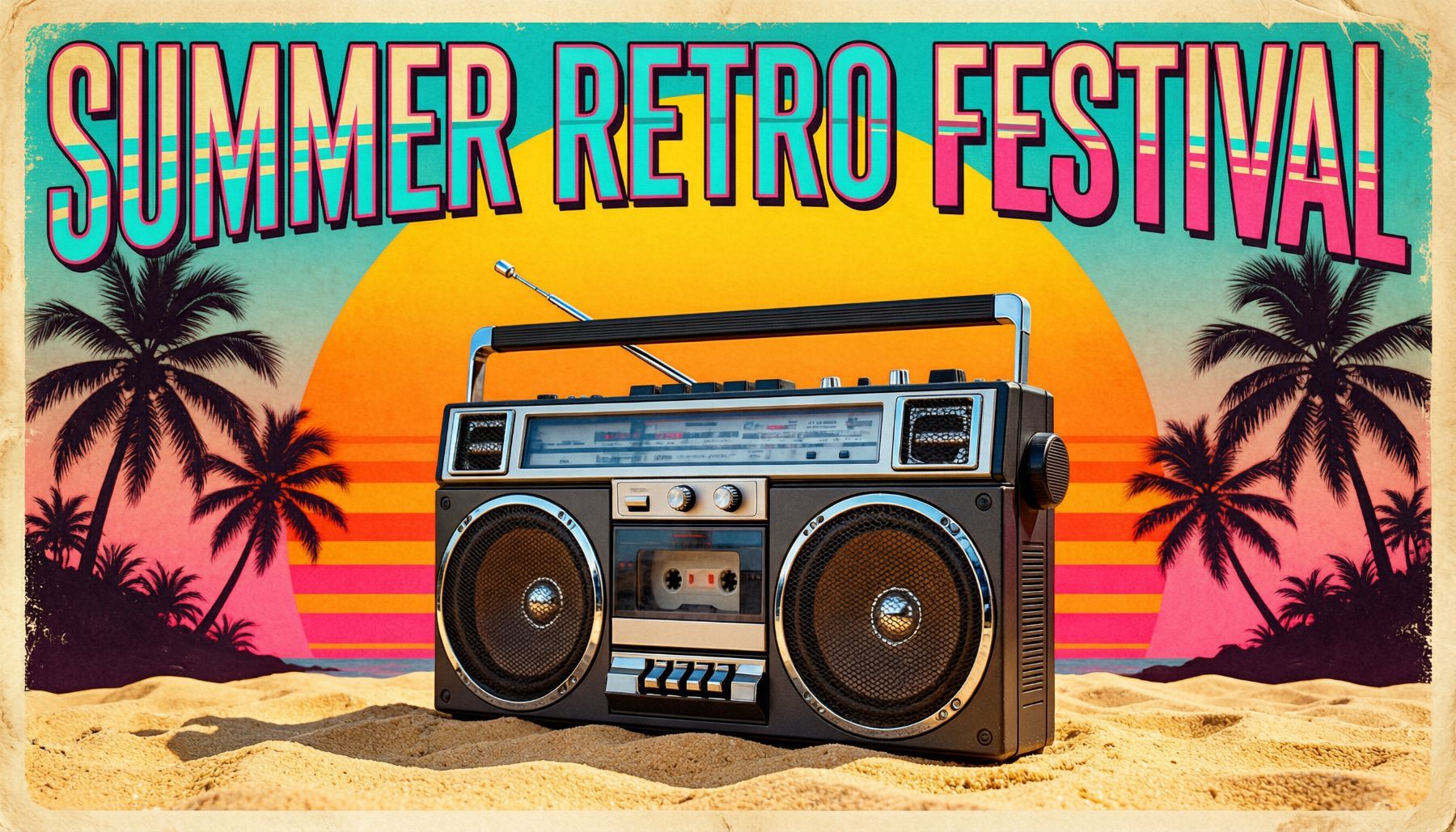 Carátula retro